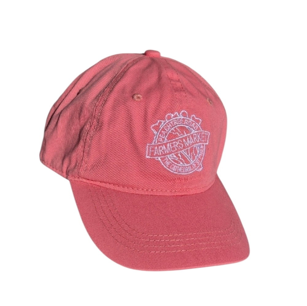Farmers Market Cap Peachtree Rd-The Cathedral St Philips, Onesize/Adjust, Pink.